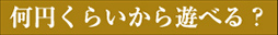何円くらいから遊べる？