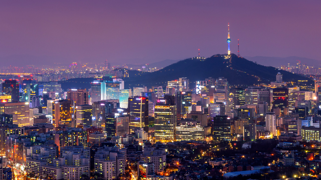 ソウルの夜景