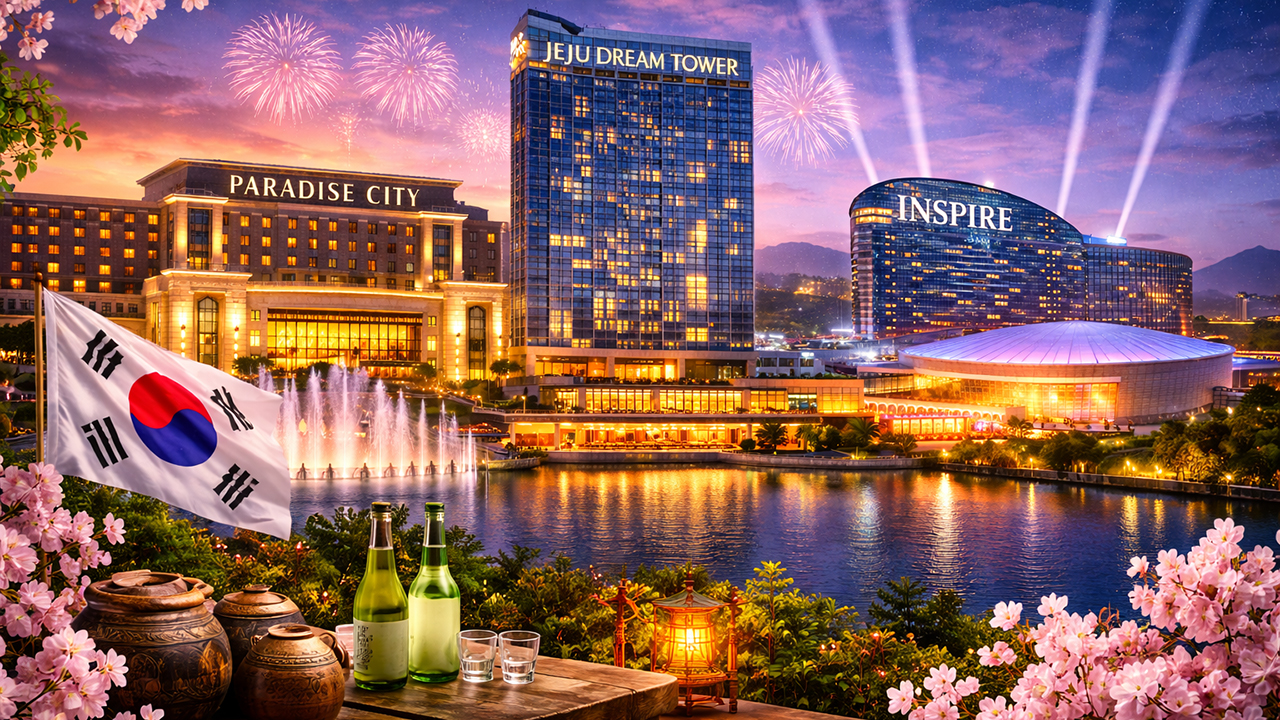 2025年 韓国カジノ市場 過去最高2兆2,640億ウォン｜外国人専用IR拡大