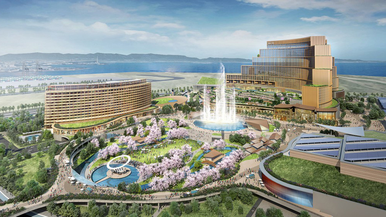 大阪IR予定地 夢洲のイメージ 統合型リゾート認定区域